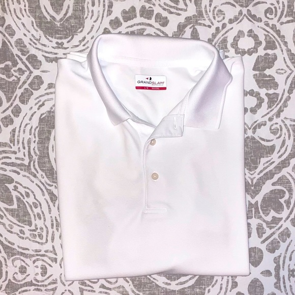 Grandslam Performance Men’s Polo Shirt - Picture 3 of 3